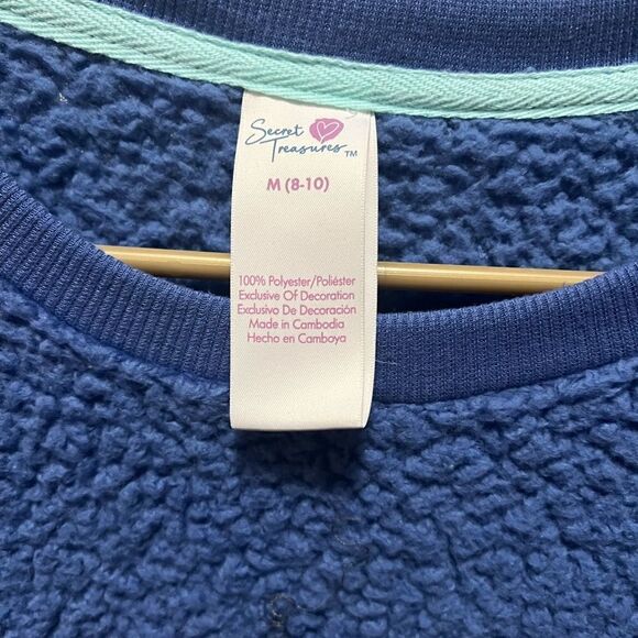 Secret Treasures Supersoft Penguin Pullover Sweatshirt - Picture 3 of 4